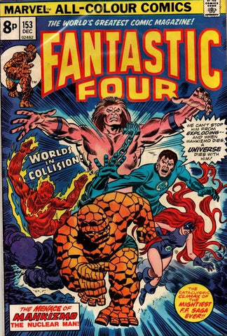 Fantastic Four #153 - Marvel Comics - 1974