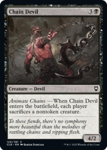 "Chain Devil" x4 - Magic The Gathering Card - CLB - 4-Card Playset
