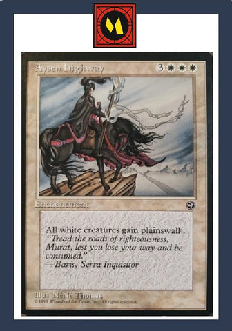 "Aysen Highway" - Magic The Gathering Card - Homelands