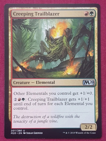 "Creeping Trailblazer" - Magic The Gathering Card - M20