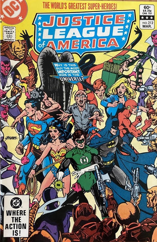 Justice League America #212  - DC Comics - 1983