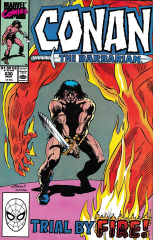 Conan The Barbarian #230 - Marvel Comics - 1990