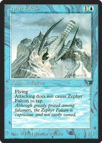 "Zephyr Falcon" - Magic The Gathering - Legends