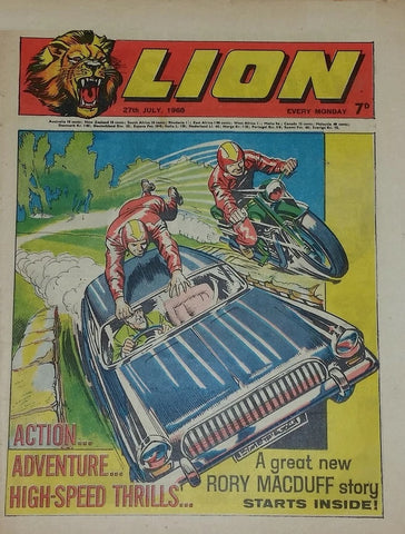 Lion Comic - British Comic - 27/7/68