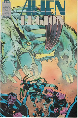 Alien Legion #10 - Epic Comics - 1989