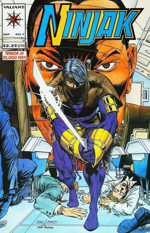 Ninjak #7 - Valiant - 1994