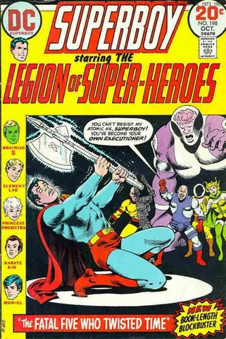 Superboy & The Legion Of Super-Heroes #198 - DC Comics - 1973