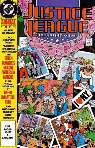 Justice League America Annual #3 - DC Comics - 1989