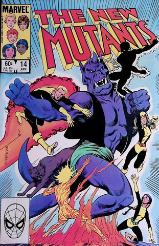 New Mutants #14 - Marvel Comics - 1983