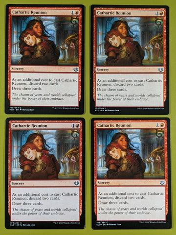 "Cathartic Reunion" x4 - Magic The Gathering - Kaladesh - 4-Card Playset
