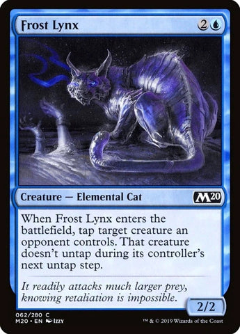 "Frost Lynx" x4 - Magic The Gathering Card - M20 - 4-Card Playset