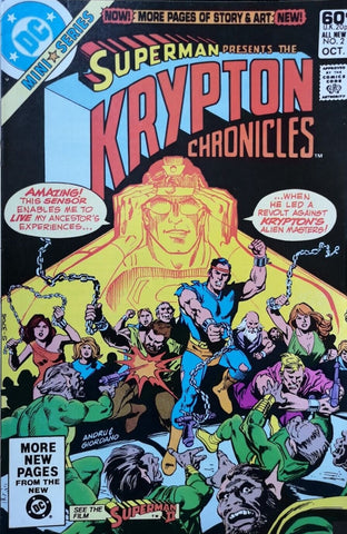 Superman Presents: The Krypton Chronicles #2 - DC Comics - 1981