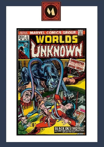 World's Unknown #5 - Marvel Comics - 1974