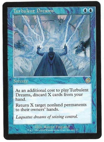"Turbulent Dreams" - Magic The Gathering Card - Torment