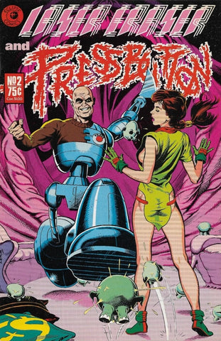 Laser Eraser and Press Button #2 - Eclipse Comics - 1985