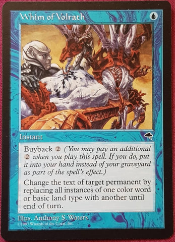 "Whim Of Volrath" - Magic The Gathering Card - Tempest