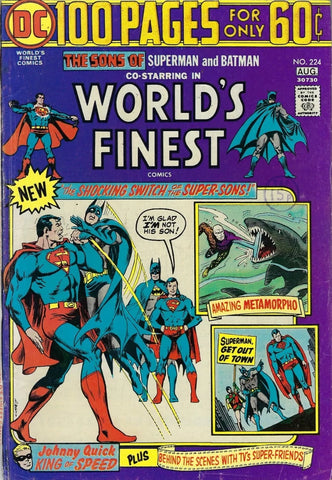 World's Finest #224 - DC Comics - 1974