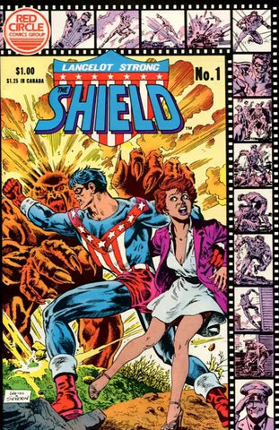 Lancelot Strong: The Shield #1 - Red Circle Comics - 1983