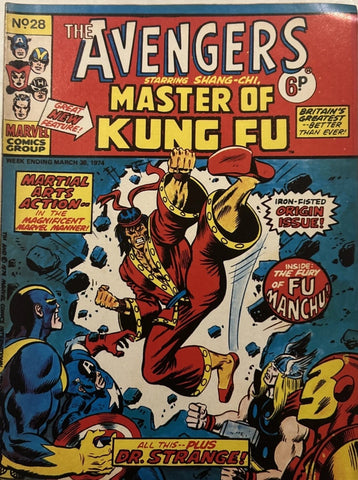The Avengers #28 - Marvel Comics / British - 1974