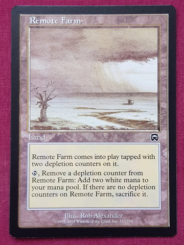 "Remote Farm" x4 - Magic The Gathering Card - Mercadian Masques - 4-Card Playset