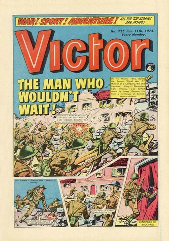 "The Victor" #725 - British Comic - 1975
