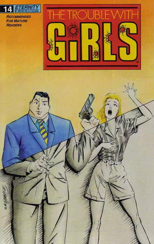 The Trouble With Girls #14 - Eternity Comics - 1988