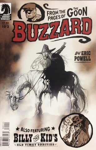 Buzzard #1 - Dark Horse - 2010 - Powell Variant
