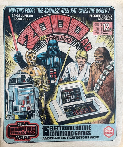 2000AD Comic Prog #166 - 1980