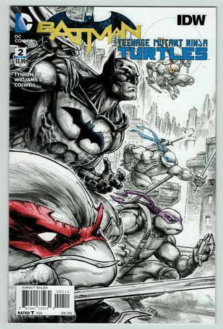 Batman TMNT #2 - DC Comics - 2016 - Second Print
