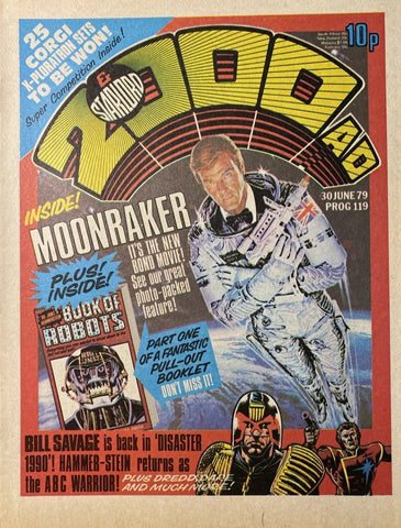 2000AD Comic Prog #119 - 1979 - 1st App. ABC Warriors