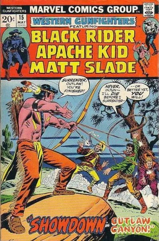 Western Gunfighters #15 - Marvel Comics - 1973