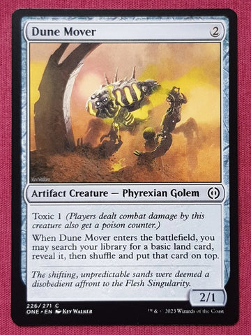 "Dune Mover" - Magic The Gathering Card - All Will Be One