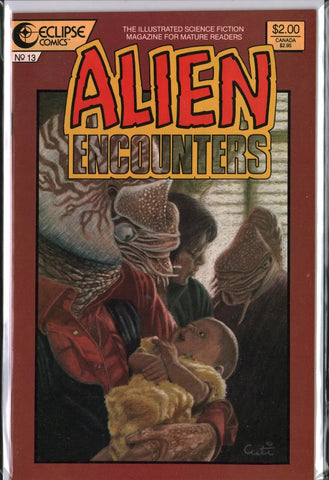 Alien Encounters #13 - Eclipse Comics - 1985