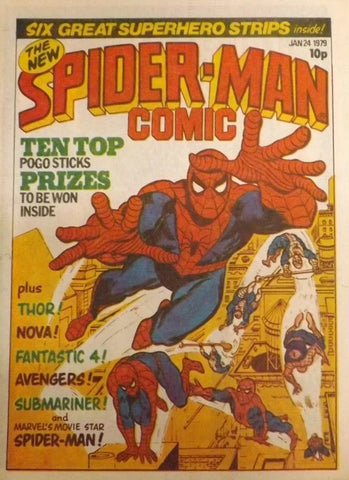 Spider-Man Comic #311 - Marvel/British Comic - 1979