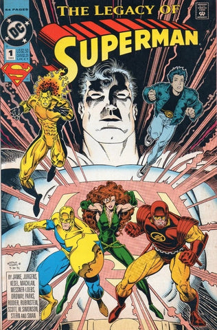 The Legacy Of Superman #1 - DC Comics - 1993