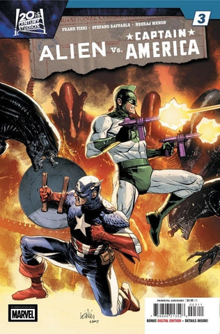 Alien VS Captain America #3  - Marvel Comics - 2026