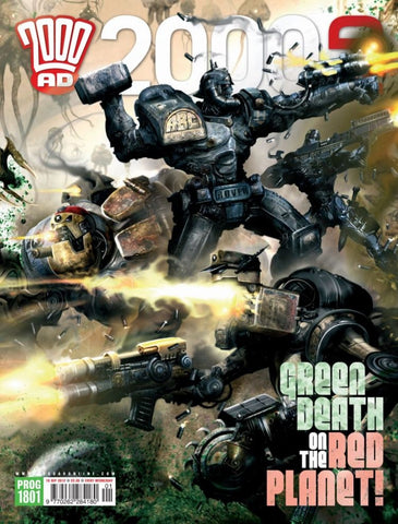 2000AD Prog 1801 - British Comics - 2012