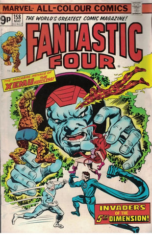 Fantastic Four #158 - Marvel Comics - 1975