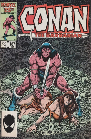 Conan The Barbarian #187 - Marvel Comics - 1986