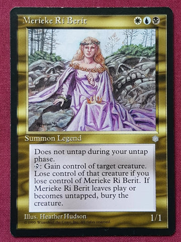 "Merieke Ri Berit" - Magic The Gathering Card - Ice Age
