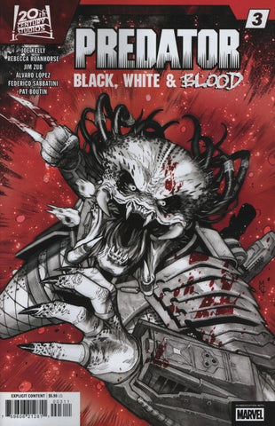 Predator: Black, White & Blood #3  - Marvel Comics - 2025