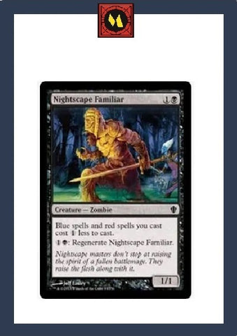 "Nightscape Familiar" - Magic The Gathering Card - Duel Decks