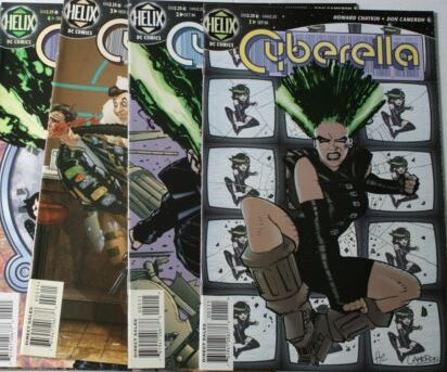 Cyberella #1 2 3 4 (4x Comics RUN) - DC Helix - 1996