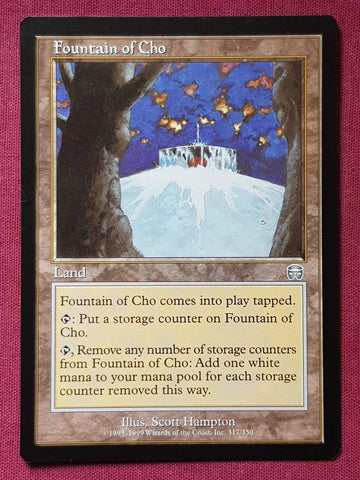 "Fountain Of Cho" x4 - Magic The Gathering Card - Mercadian - 4-Card Playset