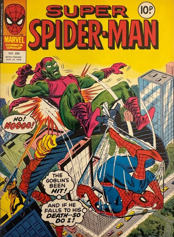 Super Spider-Man #289 - Marvel Comics/British - 1978