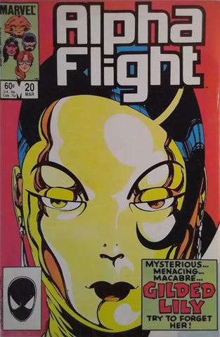 Alpha Flight #20 - Marvel Comics - 1984