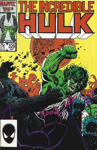 Incredible Hulk #329 - Marvel Comics - 1987