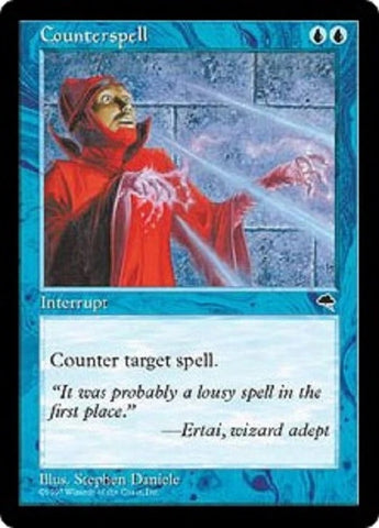 "Counterspell" x4 - Magic The Gathering Card  - Tempest - 4-Card Playset