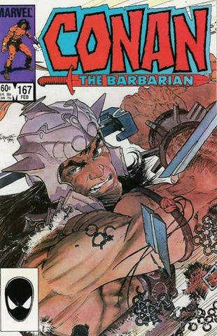 Conan The Barbarian #167 - Marvel Comics - 1985