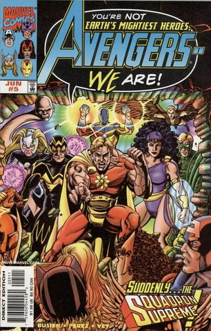 Avengers #5 - Marvel Comics - 1998